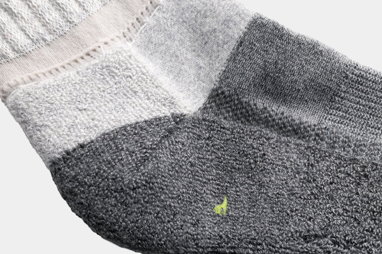 TWO TONE SHORT RIB SOCKS(exclusive)