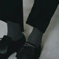 DRESS RIB PILE SOCKS