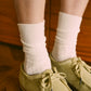 DRESS RIB PILE SOCKS