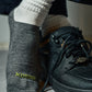 TWO TONE RIB SOCKS(exclusive)